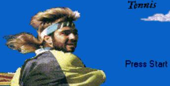 Andre Agassi Tennis SNES Screenshot