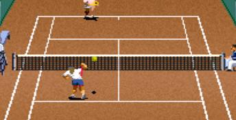 Andre Agassi Tennis SNES Screenshot