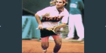 Andre Agassi Tennis SNES Screenshot