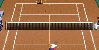 Andre Agassi Tennis SNES Screenshot