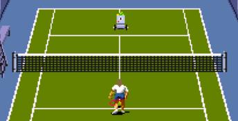 Andre Agassi Tennis SNES Screenshot