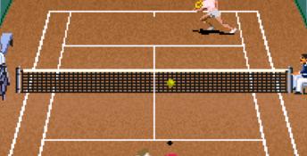 Andre Agassi Tennis SNES Screenshot