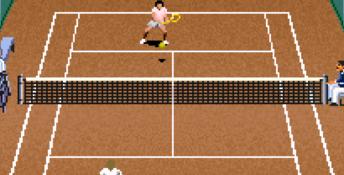 Andre Agassi Tennis SNES Screenshot