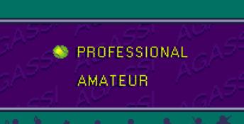 Andre Agassi Tennis SNES Screenshot