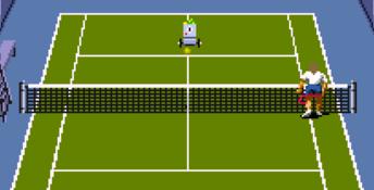 Andre Agassi Tennis SNES Screenshot