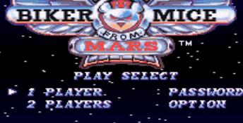 Biker Mice From Mars SNES Screenshot