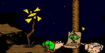 Boogerman: A Pick and Flick Adventure SNES Screenshot