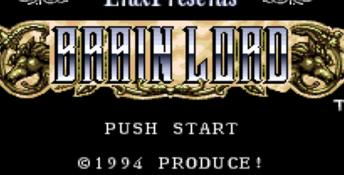 Brain Lord SNES Screenshot