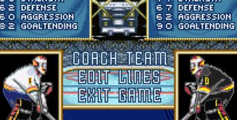 Brett Hull Hockey '95 SNES Screenshot