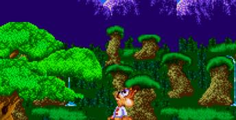 Bubsy in Claws Encounters of the Furred Kind SNES Screenshot