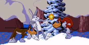Bugs Bunny in Rabbit Rampage SNES Screenshot