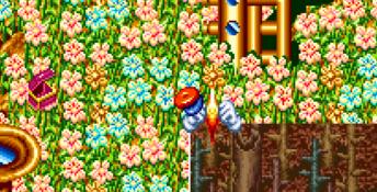 Cacoma Knight in Bizyland SNES Screenshot