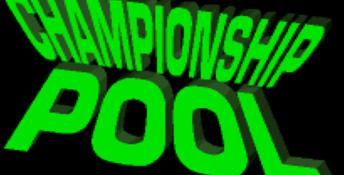 Championship Pool SNES Screenshot