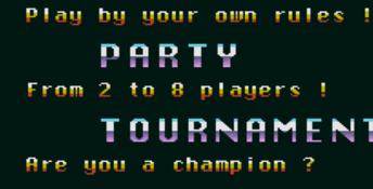 Championship Pool SNES Screenshot