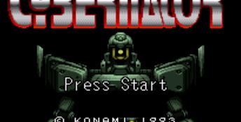 Cybernator SNES Screenshot