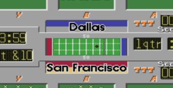 Emmitt Smith Football SNES Screenshot