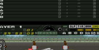 F1 Pole Position SNES Screenshot