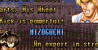 Fighter's History SNES Screenshot