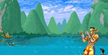 Fighter's History SNES Screenshot