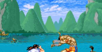 Fighter's History SNES Screenshot