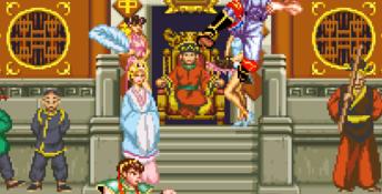 Fighter's History SNES Screenshot