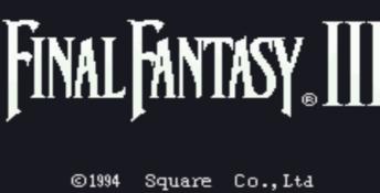 Final Fantasy III SNES Screenshot