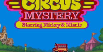 The Great Circus Mystery: Starring Mickey and Minnie SNES Screenshot
