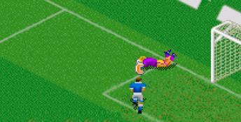 Head-On Soccer SNES Screenshot