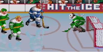Hit the Ice SNES Screenshot