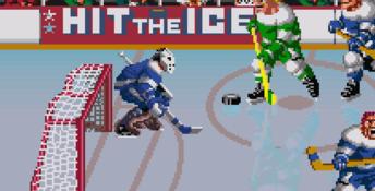 Hit the Ice SNES Screenshot