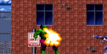 The Incredible Hulk SNES Screenshot