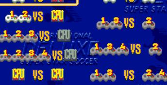 International Superstar Soccer Deluxe SNES Screenshot