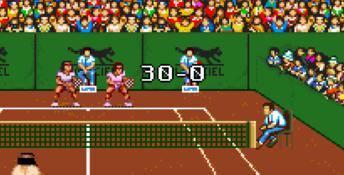 International Tennis Tour SNES Screenshot