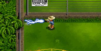 Jurassic Park SNES Screenshot