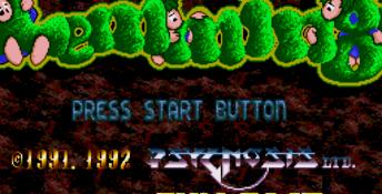 Lemmings SNES Screenshot