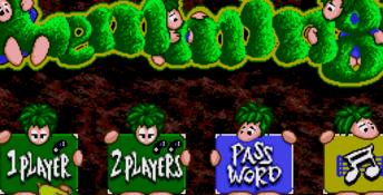 Lemmings SNES Screenshot
