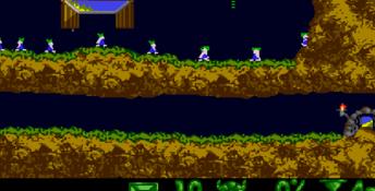 Lemmings SNES Screenshot