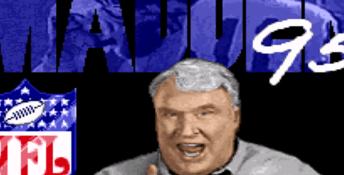 Madden NFL '95 SNES Screenshot