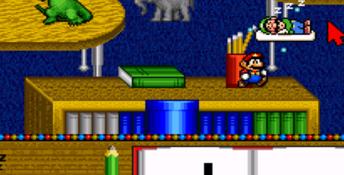 Mario's Early Years: Fun With Letters SNES Screenshot