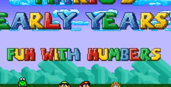 Mario's Early Years: Fun With Numbers SNES Screenshot