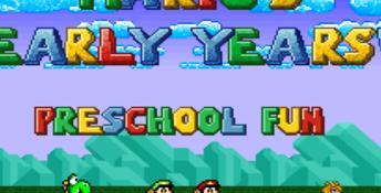Mario's Early Years: Pre-School SNES Screenshot