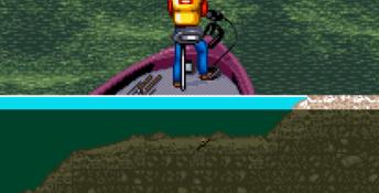 Mark Davis' The Fishing Master SNES Screenshot