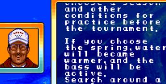 Mark Davis' The Fishing Master SNES Screenshot