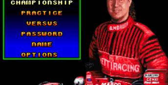 Michael Andretti's Indy Car Challenge SNES Screenshot