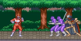 Mighty Morphin Power Rangers SNES Screenshot