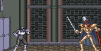 Mighty Morphin Power Rangers SNES Screenshot