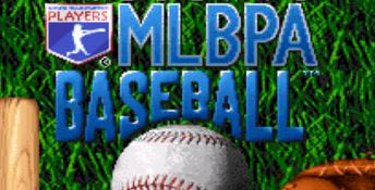MLBPA Baseball SNES Screenshot