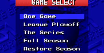 MLBPA Baseball SNES Screenshot