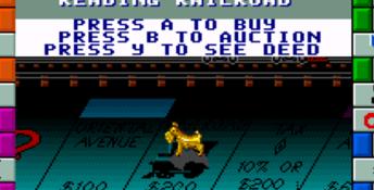 Monopoly SNES Screenshot