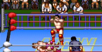 Natsume Championship Wrestling SNES Screenshot